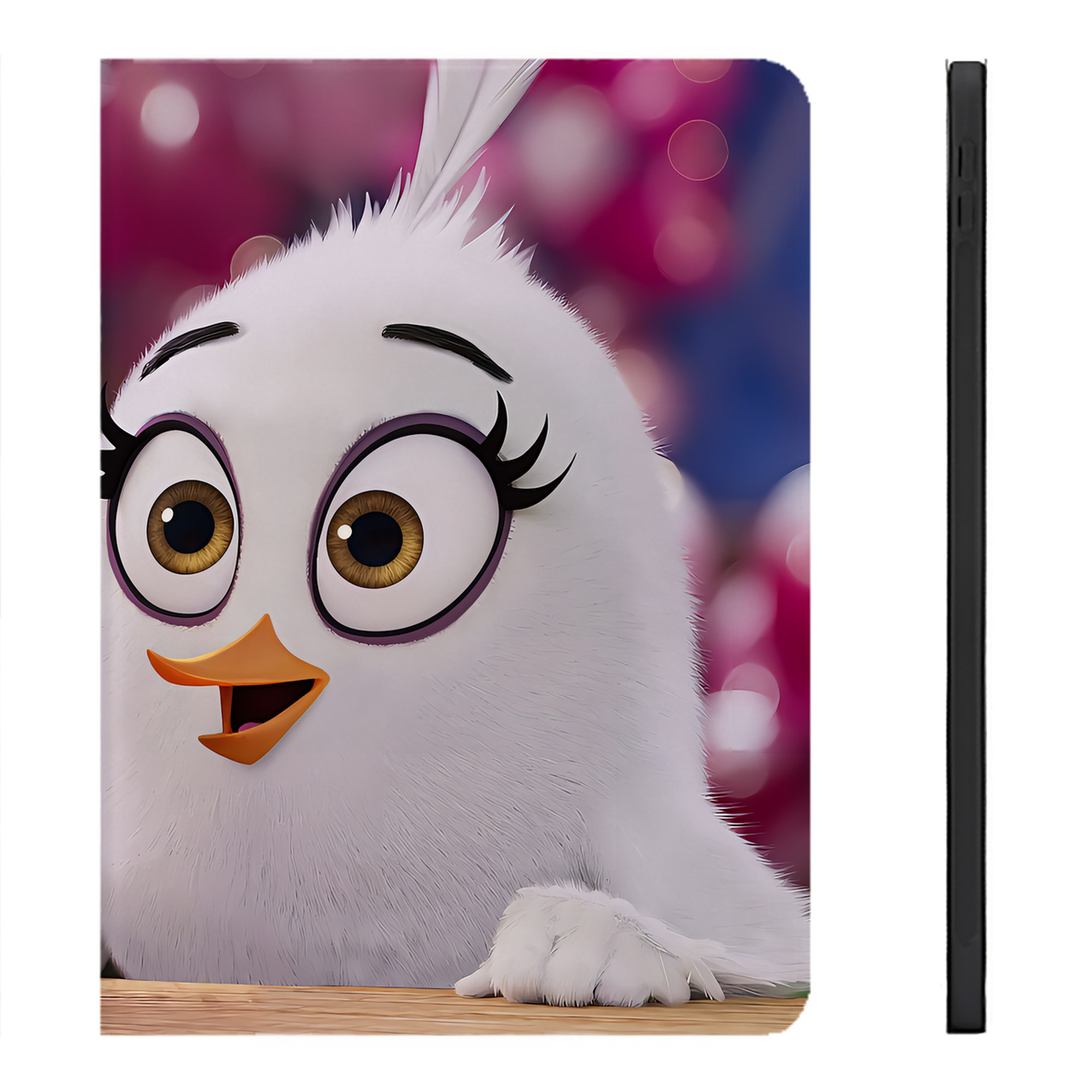 （画像用） Angry Birds アングリーバード IPadケース ペンホルダー付き ブックスタイルデザイン